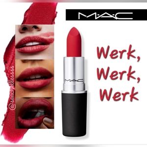 Werk, Werk, Werk | Powder Kiss Lipstick | Mac Cosmetics | Brand New in Box